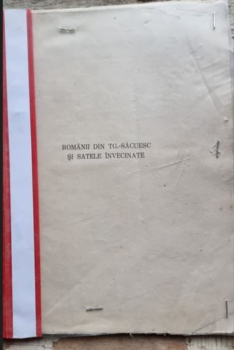 Maria I. Negreanu - Romanii sin Targu Secuiesc si Satele invecinate