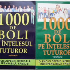 1000 de boli pe intelesul tuturor (2 volume) Ch. Prudhomme, J.-F. D'Ivernois
