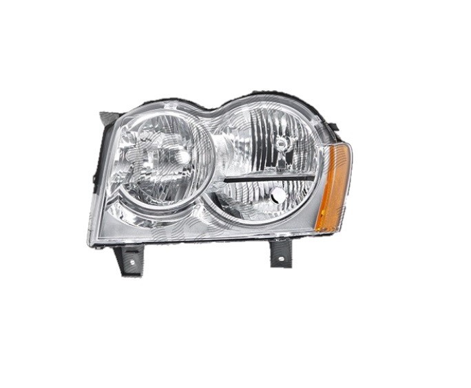Far JEEP GRAND CHEROKEE (WH), 01.2005-2007, partea stanga, TYC, Tip=USA; HB3+HB4; manual; fara capac superior far; Omologare: SAE; halogen