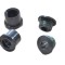 Chain Ring Bolt Kit 5-Arm Double - Black Ultimate FactoryBikes