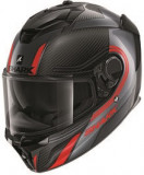 Casca Moto Shark Spartan GT Carbon Tracker Negru / Gri / Rosu Marimea XL HE7007E-DAR-XL