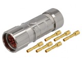 Conector M23 mufă PIN 6 mamă crimpat drept 25A IP68 EPIC KIT LS1 D6 5PE