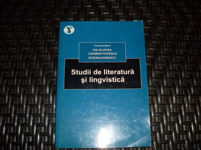 Studii De Literatura Si Lngvistica - Colectiv ,552617 foto