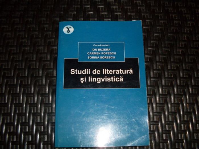 Studii De Literatura Si Lngvistica - Colectiv ,552617