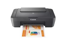 Multifunctional inkjet color Canon Pixma MG255 Grey, dimensiune A4 (Printare,