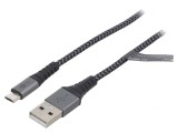 Cablu USB 2.0 USB A la Micro USB 0.5m 480Mbps, Goobay