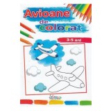 Avioane de colorat