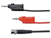Cablu de măsurare 1m negru-roșu PVC 1GHz