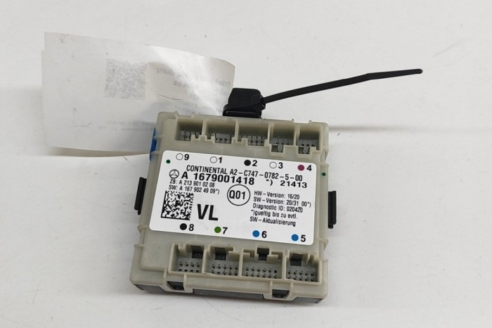 Modul de control ușă st&acirc;nga față MERCEDES-BENZ GLE W167 2022 OEM: A1679001418,A2C7470782500,A2139010208,A1679024909 29501625