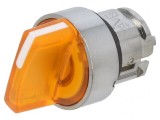 Comutator Rotativ 22mm cu LED Portocaliu IP66