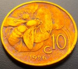 Cumpara ieftin Moneda istorica 10 CENTESIMI - ITALIA, anul 1926 * cod 5422