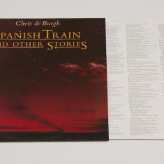 Chris de Burgh – Spanish Train And Other Stories ‎- disc vinil, vinyl, LP