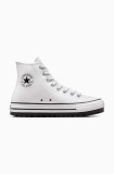 Cumpara ieftin Converse tenisi Chuck Taylor All Star City Trek femei, culoarea alb, A06775C