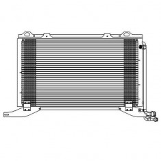 Condensator climatizare Mercedes Clasa E (W210), 06.1998-03.2002, motor 2.1 CDI, 75 kw diesel, cutie manuala/automata, E200 CDI;, full aluminiu braza