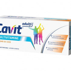 Cavit Adulti Multivitamine Aroma de Vanilie 20 comprimate masticabile Biofarm