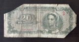 Bancnota - Rom&acirc;nia - 20 Lei 1950 - Decupata