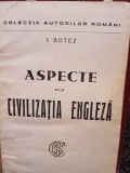 I. Botez - Aspecte din civilizatia engleza