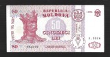 MOLDOVA 50 LEI 1992 [1] P - 14 a , Semnatura L. TALMACI , XF+