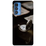 Husa compatibila cu Motorola G100 model Its time, Silicon, TPU, Viceversa, Transparent, Carcasa