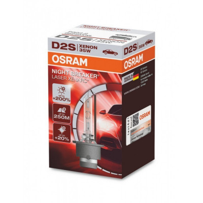 Bec Xenon Osram D2S Xenarc Night Breaker Unlimited Next Gen (+200% lumina) 4500K 85V 35W 66240XNL foto