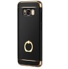 Husa pentru Samsung Galaxy J7 2017, MyStyle Elegance Luxury 3in1 Ring, Black