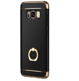 Cumpara ieftin Husa pentru Samsung Galaxy J7 2017, MyStyle Elegance Luxury 3in1 Ring, Black