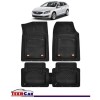 Covorașe Auto TeamCar&reg; Tip Tăviță Compatibile Volvo V60 Mk1 (2010&ndash;2018) - Combi, Cauciuc