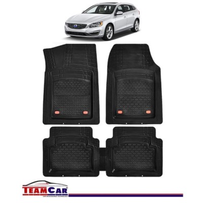 Covorașe Auto TeamCar&amp;reg; Tip Tăviță Compatibile Volvo V60 Mk1 (2010&amp;ndash;2018) - Combi foto