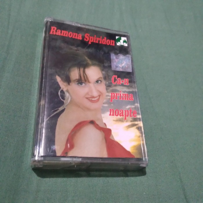 CASETA AUDIO RAMONA SPIRIDON-CA-N PRIMA NOAPTE ORIGINALA!!! AUTOGRAF
