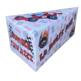 Cutie Felie Tort Personalizabil Model Formula 1 Carton Lucios Ambalaj Cadou Petreceri Copii Aniversari