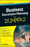 Business Succession Planning For Dummies | Arnold Dahlke