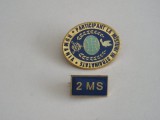 QW9 N2 89 - insigna - militar - Participant la misiuni in strainatate - 2 MS, Romania de la 1950