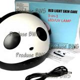 Lampa uv set unghii false PANDA-Lampa set manichiura LED timer/senzor