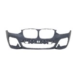 Bara fata BMW X3 (G01), 06.2017-07.2021, cu 2 gauri senzori parcare; grunduit, de vopsit, M-Pack,