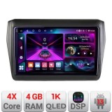 Navigatie Suzuki Swift 2017- A-2179 4+64 InCell Display 1K Android Waze USB Navigatie Internet Youtube Radio CarStore Technology