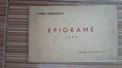 Epigrame - Florin Iordachescu foto