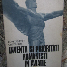 Inventii si prioritati romanesti in aviatie – Constantin C. Gheorghiu