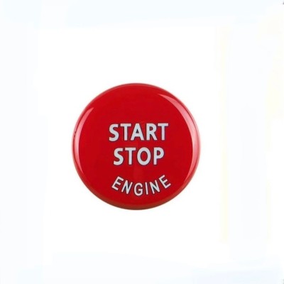 Buton Capac Start Stop Compatibil cu BMW E60 E63 E70 E71 E82 E84 E90 E91 E92 E93, Rosu foto