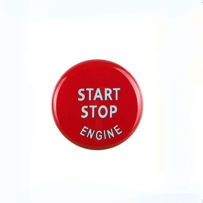 Buton Capac Start Stop Compatibil cu BMW E60 E63 E70 E71 E82 E84 E90 E91 E92 E93, Rosu