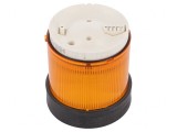 Semnalizator LED Portocaliu 24V IP65 &Oslash;70mm