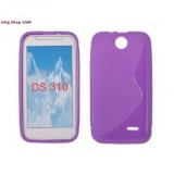 Husa Silicon S-Line Violet HTC Desire 310 - Protectie Premium Antishock