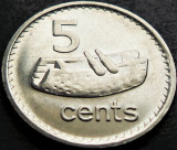 Cumpara ieftin Moneda exotica 5 CENTI - INSULELE FIJI, anul 2009 * cod 4756 = A.UNC, Australia si Oceania
