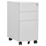 Cumpara ieftin Dulap dosare mobil, gri deschis, 30x45x59 cm, otel