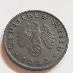 Germania Nazistă 10 reichspfennig 1943 A (Berlin)