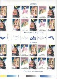 ROMANIA 1997 LP 1407 c EUROPA POVESTI SI LEGENDE DRACULA PERECHE DE COLI CU VINIETE DIFERITE STARE MNH