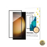 Folie de protectie Ecran WZK pentru Samsung Galaxy S24 Ultra S928 Sticla Securizata Full Glue Neagra