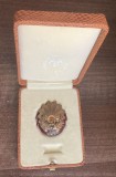 QW20 2 - decoratie - comunism RSR - Ordinul muncii clasa a III-a