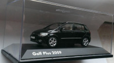 Macheta VW Golf Plus 2009 negru - Schuco 1/43 (ed. dealer Volkswagen) foto