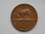 2 CENTS 1968 AFRICA DE SUD-COMEMORATIVA