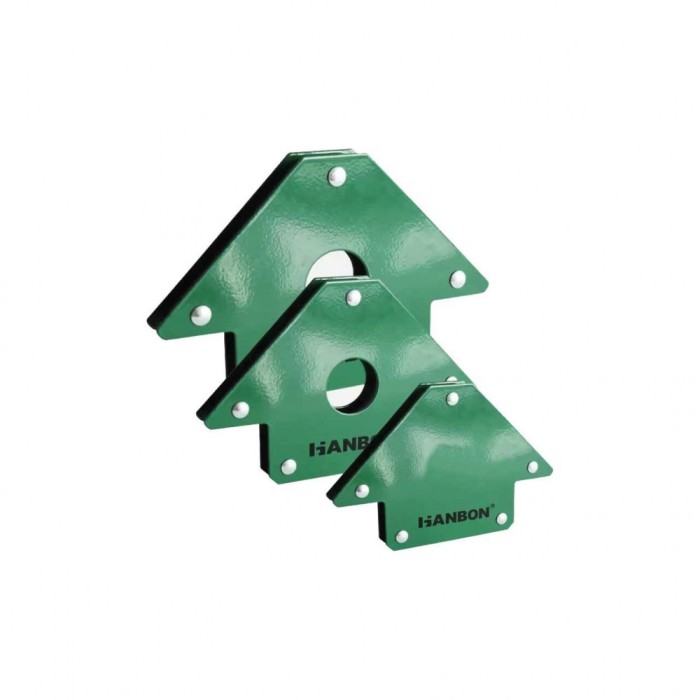 Dispozitiv magnetic pentru sudura 22 kgf, unghi 45-90-135, Hanbon HB33714